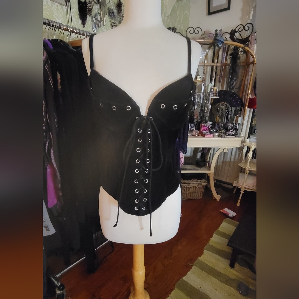 RARE Lip Service 2001 Vicious Velvet II bustier